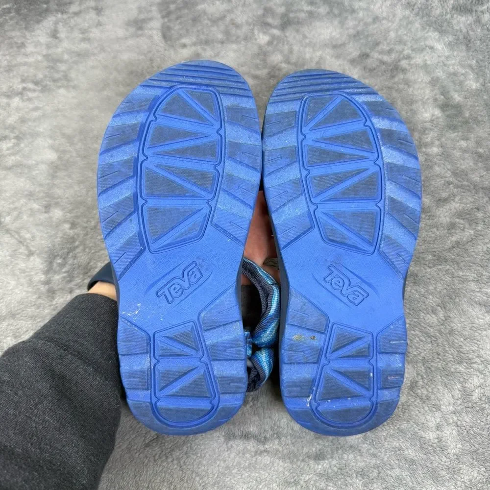 Teva Hurricane XLT2 Sandals Waves Mood Indigo Kids 3Y Open Toe